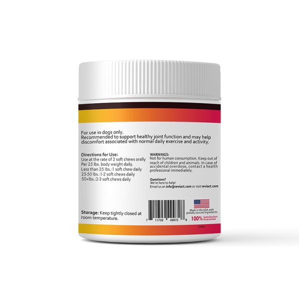 reviact pet supplements california advanced joint support 03